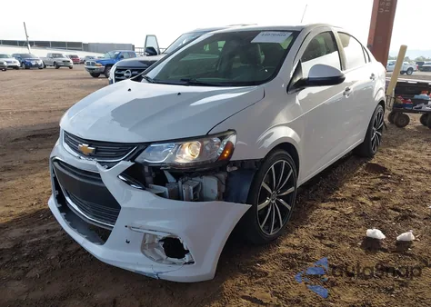 2017 Chevrolet Sonic Premier Auto from USA, damaged, VIN 1G1JF5SB2H4140417